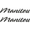 Manitou Boat AUTOCOLLANT  (Produit compatible)