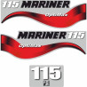 Mariner 115 Boat ADESIVI  (Prodotto compatibile)