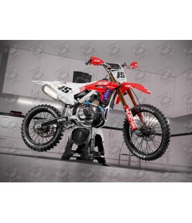 HONDA MOTOCROSS CRF Decals (Compatible Product)