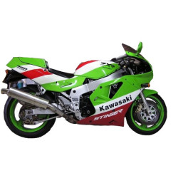 KAWASAKI ZXR 750 1990 GREEN/RED/WHITE ADHESIVOS (Producto compatible)