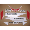 KAWASAKI ZXR 750 1990 GREEN/RED/WHITE DECALS (Compatible Product)