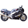 KAWASAKI ZXR 750 1990 BLACK/GREY ADESIVI (Prodotto compatibile)