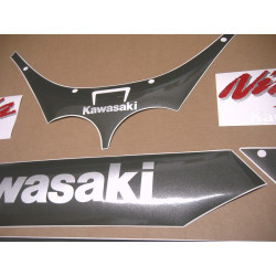 KAWASAKI ZXR 750 1990 BLACK/GREY AUFKLEBER (Kompatibles Produkt)