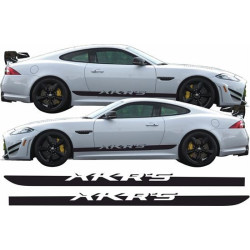 Jaguar XKR-S side Stripes AUFKLEBER (Kompatibles Produkt)