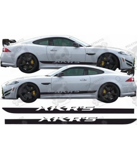 Jaguar XKR-S side Stripes AUTOCOLLANT (Produit compatible)