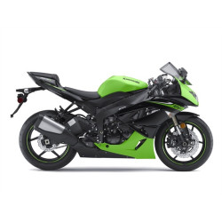 KAWASAKI ZX-6R YEAR 2010 green adesivi (Prodotto compatibile)