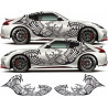 Nissan 350Z / 370Z Nismo side Stripes ADESIVOS (Produto compatível)