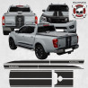 Nissan Navara side Graphics AUFKLEBER (Kompatibles Produkt)