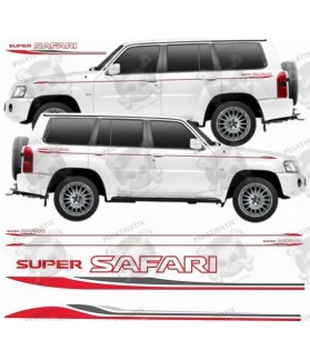 Nissan Super Safari Patrol 2006 - 2009 Graphics STICKERS (Compatible Product)