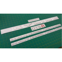 Nissan R31 Skyline GTS-R side Graphics ADESIVI (Prodotto compatibile)