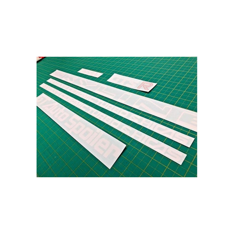 Nissan R31 Skyline GTS-R side Graphics ADESIVI (Prodotto compatibile)