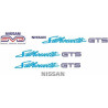 Nissan R31 Skyline GTS-R side Graphics AUFKLEBER (Kompatibles Produkt)