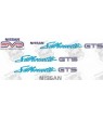 Nissan R31 Skyline GTS-R side Graphics STICKERS (Compatible Product)