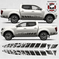 Nissan Navara N-Guard 2016 side Graphics STICKER (Compatible Product)