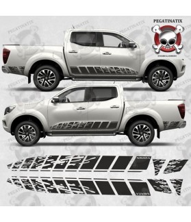 Nissan Navara N-Guard 2016 side Graphics STICKERS (Compatible Product)