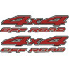 Nissan Navara Frontier Terrano 4x4 off road ADHESIVO (Producto compatible)