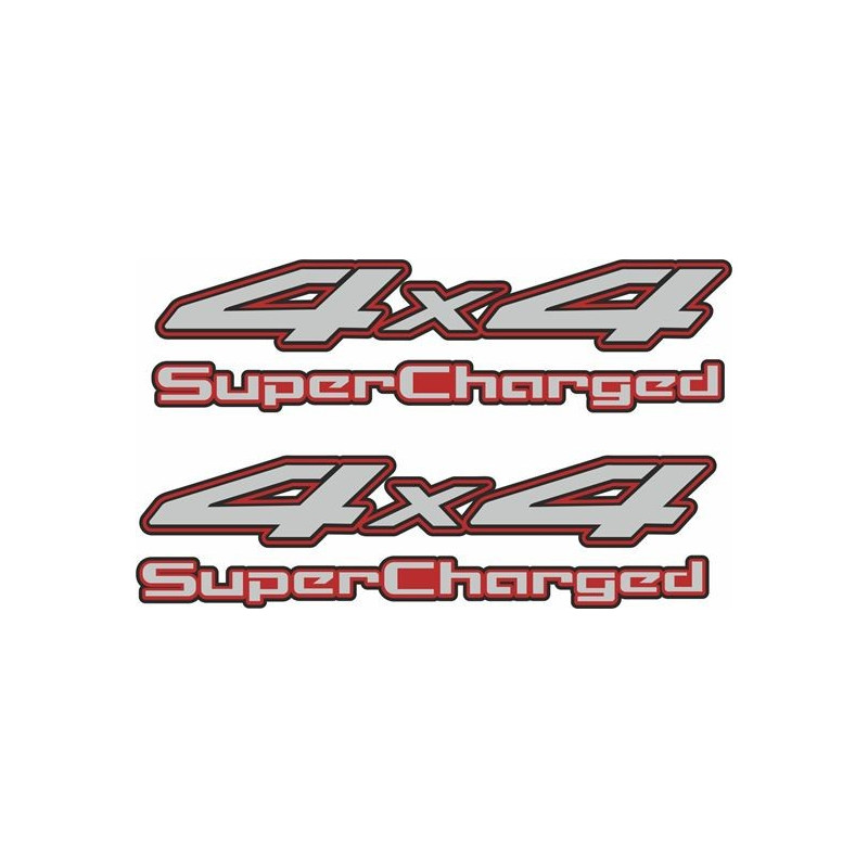 Nissan Navara Frontier 1998 - 2004 4x4 Supercharged  AUTOCOLLANT (Produit compatible)