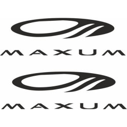 Maxum Craft Boat ADESIVI  (Prodotto compatibile)