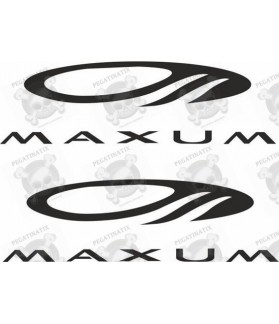 Maxum Boat sticker (Compatible Product)