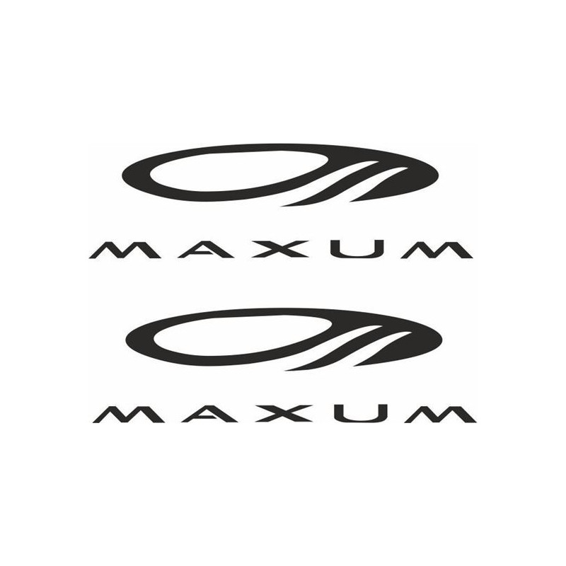 Maxum Craft Boat AUFKLEBER  (Kompatibles Produkt)