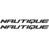 Nautique Star Boat Adhesivo (Producto compatible)