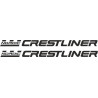 Nordic Crestliner Star Boat AUTOCOLLANT  (Produit compatible)
