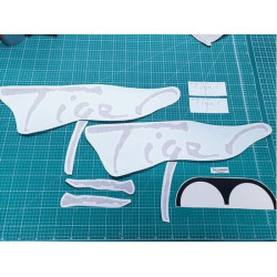 TRIUMPH Daytona TIGER 900 YEAR 1993-1998 ADESIVI (Prodotto compatibile)