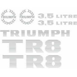Triumph TR8 decals (Compatible Product)