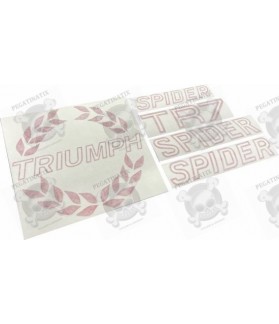 Triumph TR7 REFLECTIVE Stickers (Compatible Product)