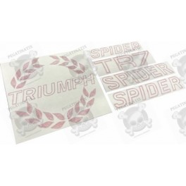 Triumph TR7 REFLECTIVE Stickers (Compatible Product)