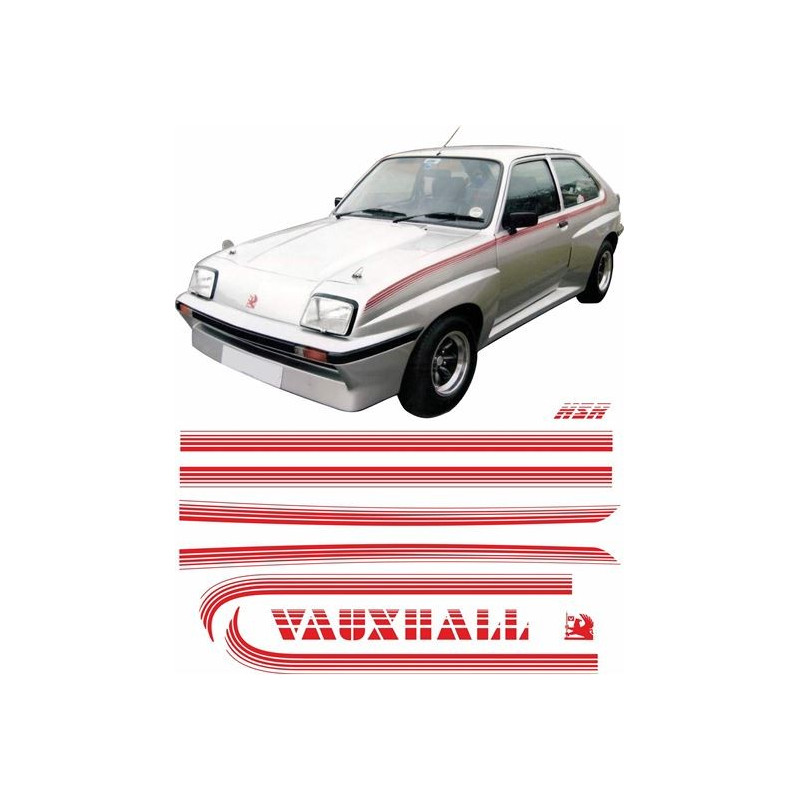 Vauxhall Chevette HSR / HS Autocollant (Produit compatible)