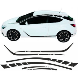 Vauxhall Astra J-GTC adesivos (Produto compatível)