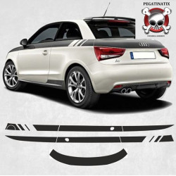 Audi A1 Side Stripes ADESIVI (Prodotto compatibile)