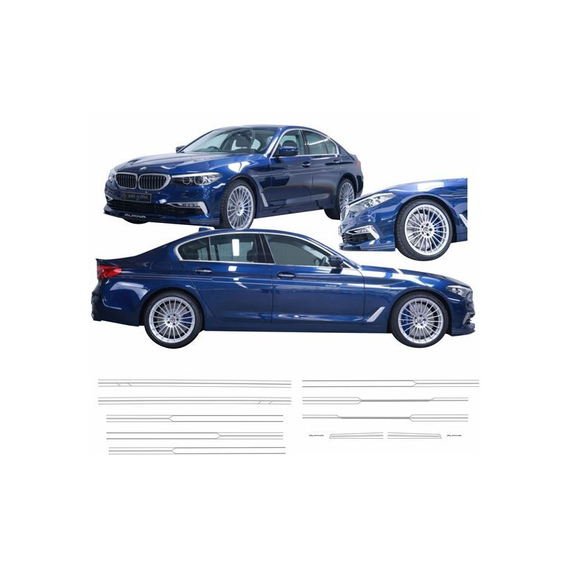 BMW 5 Series G30 / G31 Alpina B5 AUFKLEBER (Kompatibles Produkt)