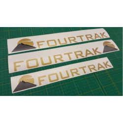 Daihatsu Fourtrak side Stripes AUFKLEBER (Kompatibles Produkt)