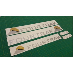 Daihatsu Fourtrak side Stripes AUFKLEBER (Kompatibles Produkt)