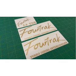 Daihatsu Fourtrak 2.8 TDX side Stripes AUFKLEBER (Kompatibles Produkt)