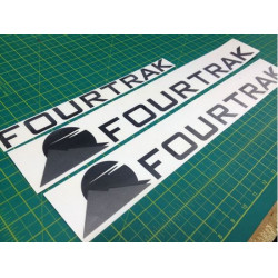Daihatsu Fourtrak side Stripes AUFKLEBER (Kompatibles Produkt)