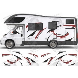 Wave Flash Camper Decals (Compatible Product)