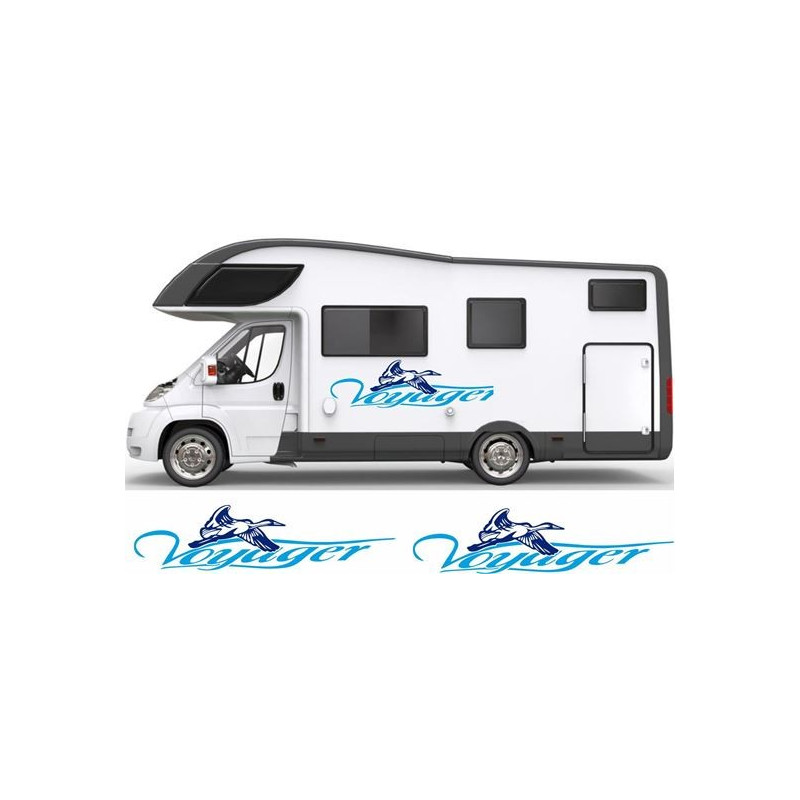 Caravan voyager side panel ADESIVI (Prodotto compatibile)