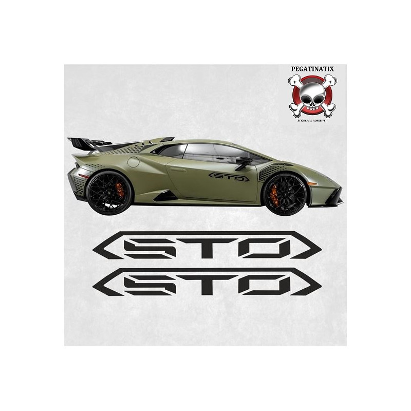 lamborghini Huracan side stripes ADESIVI (Prodotto compatibile)