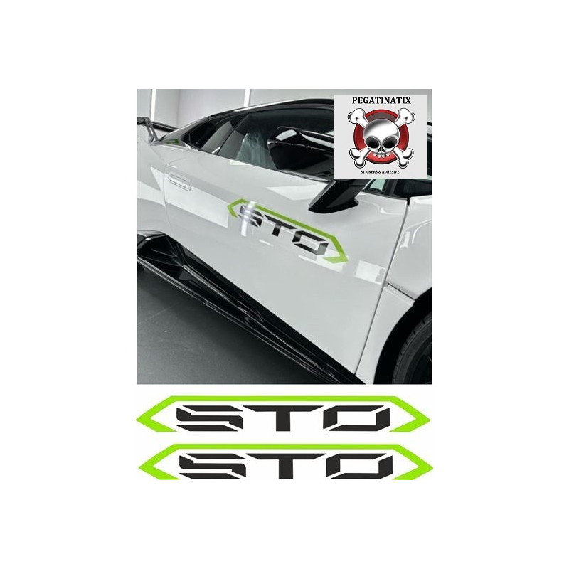 lamborghini Huracan side stripes ADESIVI (Prodotto compatibile)
