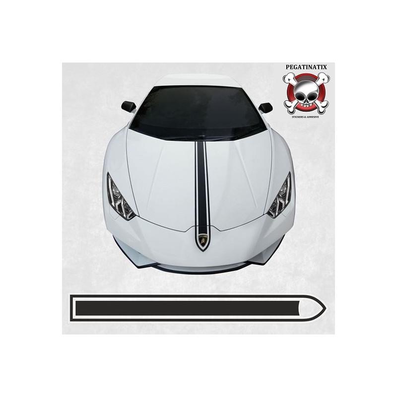 lamborghini Huracan side stripes ADESIVI (Prodotto compatibile)