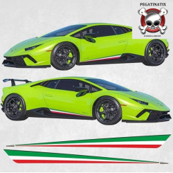 lamborghini Huracan side stripes ADESIVI (Prodotto compatibile)