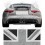 Jaguar F-Type Union Jack Spoiler stickers (Compatible Product)