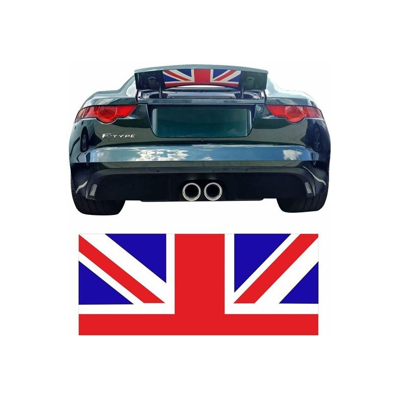Jaguar F-Type Union Jack Spoiler ADHESIVO (Producto compatible)