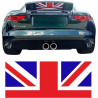 Jaguar F-Type Union Jack Spoiler DECALS (Produto compatível)