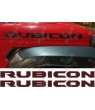 JEEP Wrangler rubicon STICKER X2 (Compatible Product)