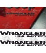JEEP Wrangler Unlimited DECALS X2 (Compatible Product)