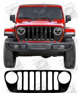 Jeep Wrangler 2018 - 2023 Grill STICKER X2 (Compatible Product)
